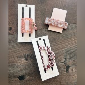 NWOT Barrette and Hair Clips